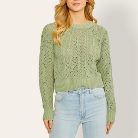 Knitted Crew Sweater